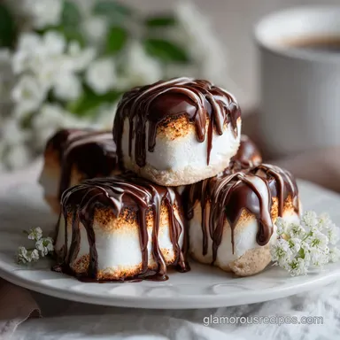 Chocolate Dipped Marshmallows: Gourmet Candy Recipe Card