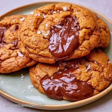 Christmas Chocolate Chip Cookies: Chewy Recipe Card