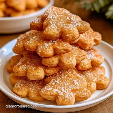 Christmas Tree Cookie Stack in 90 Minutes Recipe Card