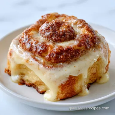 Cinnamon Roll Casserole Recipe for 8 Recipe Card