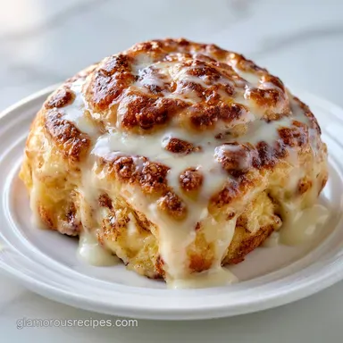 Cinnamon Roll Casserole Recipe for 8