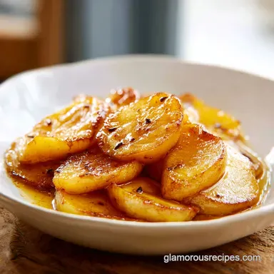 Fried Apples in 25 Minutes: Caramelized Pan-Seared Wedges Recipe Card
