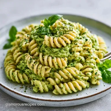 Avocado Pasta Salad for 4 Servings