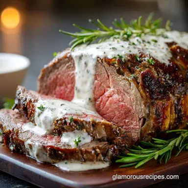 Horseradish Sauce: Classic Creamy Recipe for Perfect Prime Rib. Recipe Card