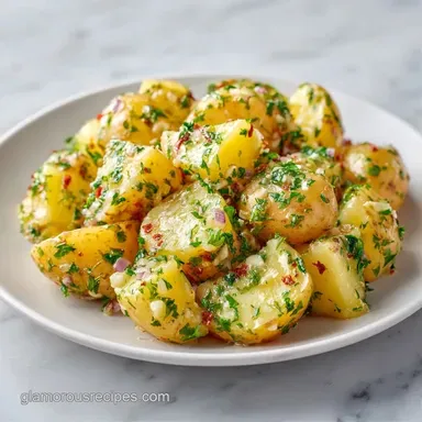 Creamy Potato Salad with Sour Cream Recipe Card