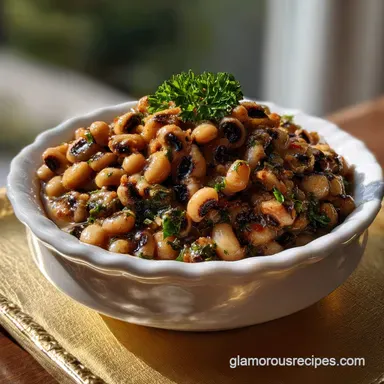 Delicious Creamy Southern Black Eyed Peas Recipe | Velvety Smooth