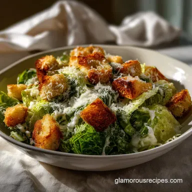 CAESAR SALAD: The Ultra-Crisp Restaurant Quality Dish