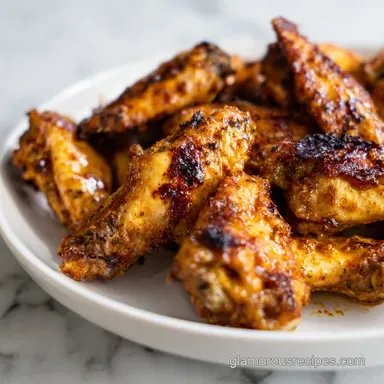 Chicken Wings: Crispy Baked Recipe Card