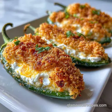 Simple Crispy Jalapeno Poppers in 35 Minutes
