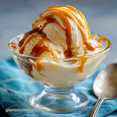 Cuisinart Ice Cream Recipes: Rich Salted Caramel Vanilla Custard Base