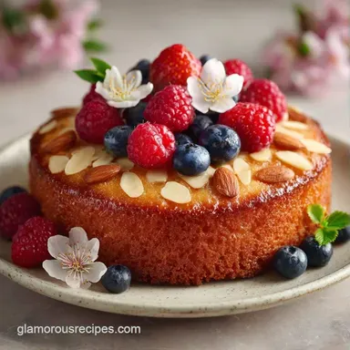 Dairy Free Beltane Cake: Almond Flour Recipe Card