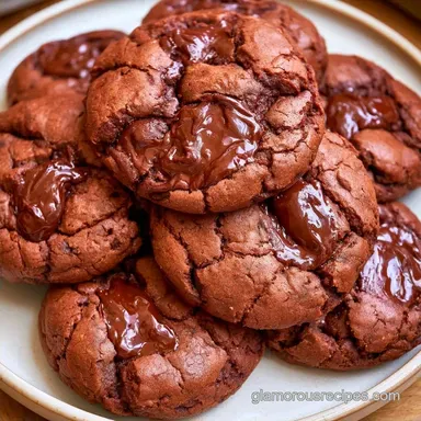 Double Chocolate Christmas Cookies: Rich