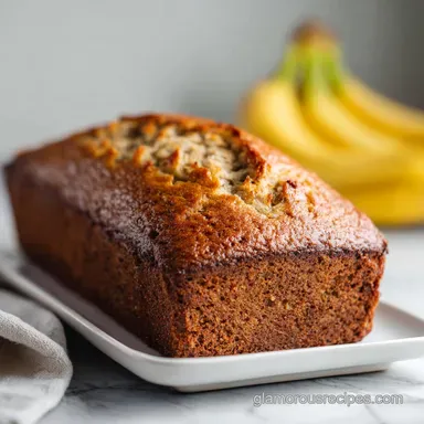 Easy Banana Bread Recipe 3 with Oil Recipe Card