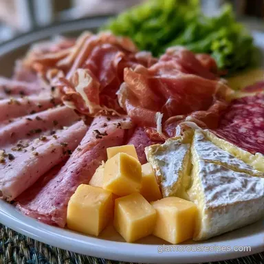Charcuterie Board in 20 Minutes Recipe Card