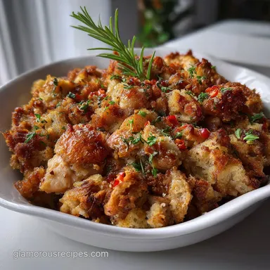 Crockpot Chicken and Stuffing: 10-Minute Prep Recipe Card