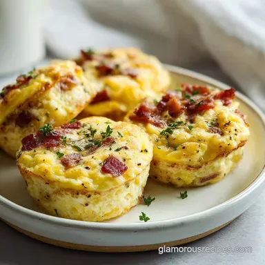 Egg Bites with Bacon: Baked Egg Cups Recipe