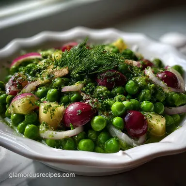 Easy Green Pea Salad: The Best Summer Side Dish