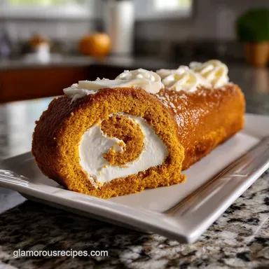 Pumpkin Roll: Easy Recipe for a Perfect Swirl Recipe Card
