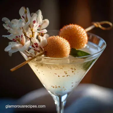Lychee Martini Recipe: Crisp, Floral Elegant Cocktail Recipe Card