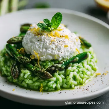 Spring Meals: Creamy Asparagus Risotto Ready in Under an Hour
