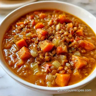 Lentil Soup Recipe for 6 Servings