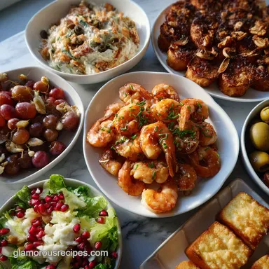 Simple Family Friendly NYE Party Food: 1 Hour Spread Recipe Card