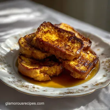 French Toast Without Vanilla: Rich, Spiced Custard