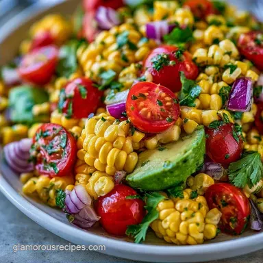 Summer Corn Salad with Avocado and Feta