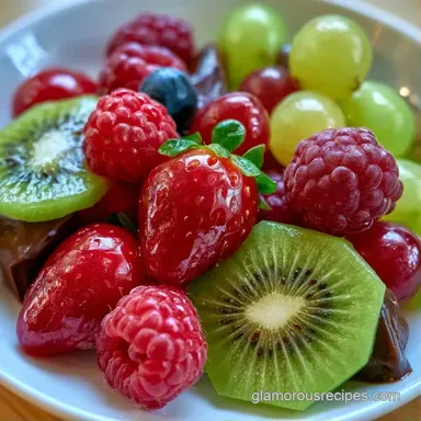 Fruit Chocolate Board in 20 Minutes Recipe Card