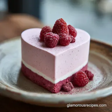 Galentines Day Cake with Champagne Reduction Recipe Card