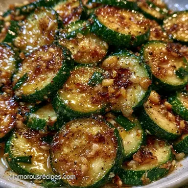 Garlic Butter Zucchini in 15 Minutes