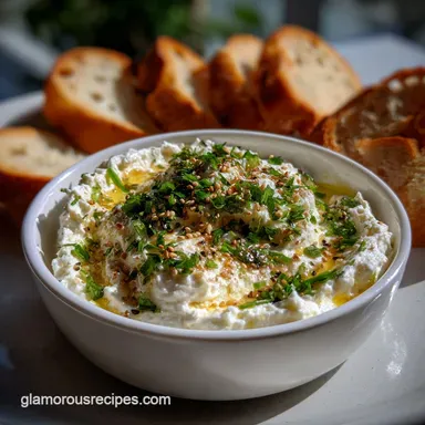 Appetizer Recipe with Garlic and Herbs Recipe Card