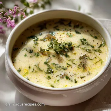 Gluten Free Cream of Chicken Soup Ready in 30 Min