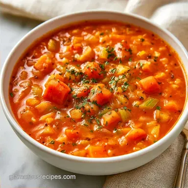 Gluten Free Minestrone Soup for 8 Bowls