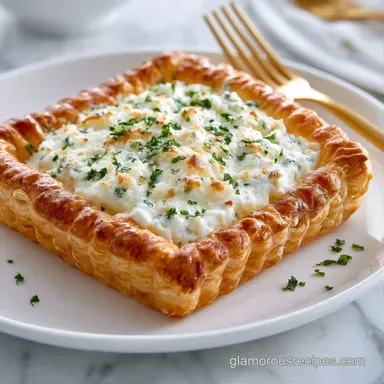 Goat Cheese Herb Tart in 45 Minutes Recipe Card