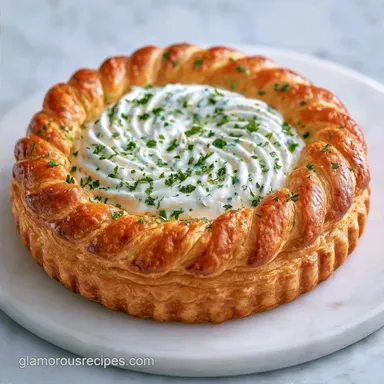Goat Cheese Herb Tart in 45 Minutes