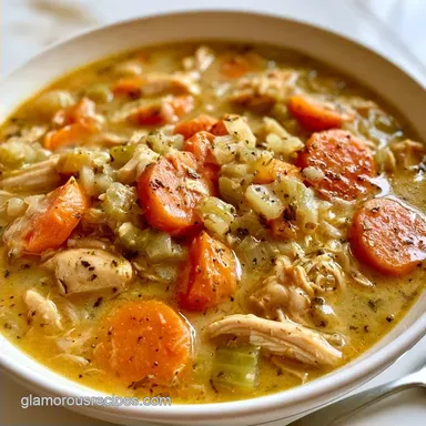 Healthy Slow Cooker Chicken Soup for 8