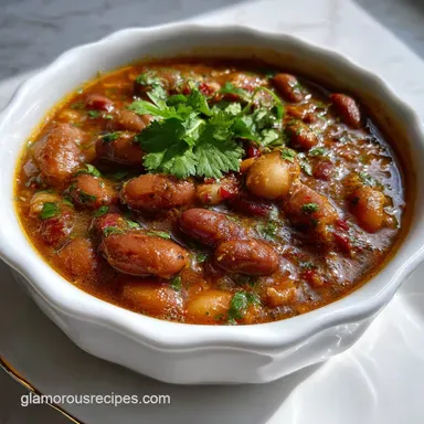 Charro Beans: Smoky Satisfying Frijoles Charros Recipe Recipe Card
