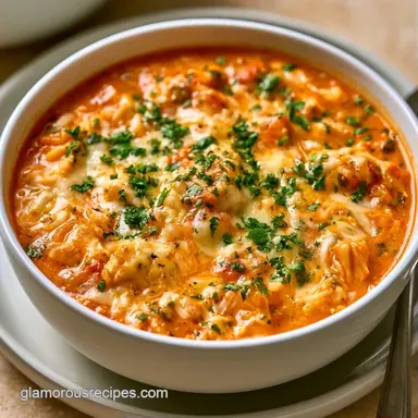Chicken Enchilada Soup: One-Pot Recipe Card