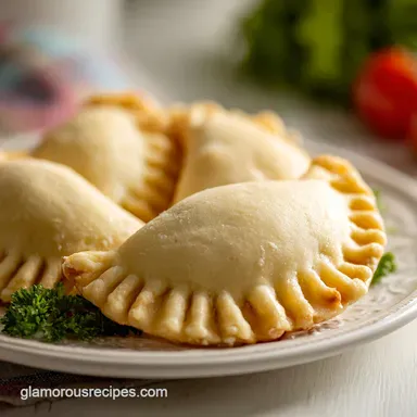 Empanada Dough: Flaky Homemade Recipe for 12 Servings Recipe Card