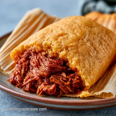 Homemade Tamales with Pork Shoulder