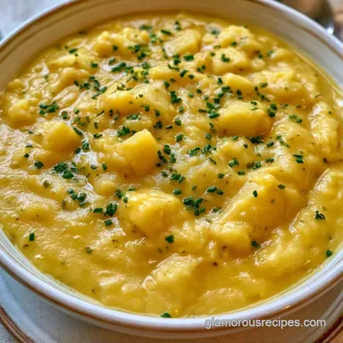 Instant Pot Potato Soup in 50 Minutes Recipe Card