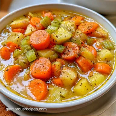 Instant Pot Vegetable Soup in 35 Minutes