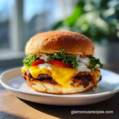 Crack Burgers Recipe: Juicy Burger Recipe in 20 Minutes Recipe Card