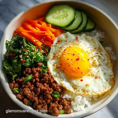 Korean Ground Beef Bowl in 20 Minutes: Pan-Seared & Glazed Recipe Card