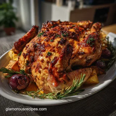 Christmas Dinner Recipe Idea for a Memorable Holiday Feast: Herbaceous Recipe Card