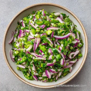 Mixed Herb Salad in 10 Minutes