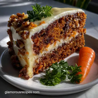 Gluten Free Carrot Cake Recipe: Velvety Crumb Recipe Card