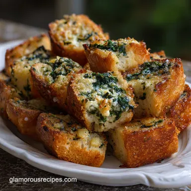 The Best Snack and Appetizer for NYE with Spinach: Velvety Cheese Recipe Card