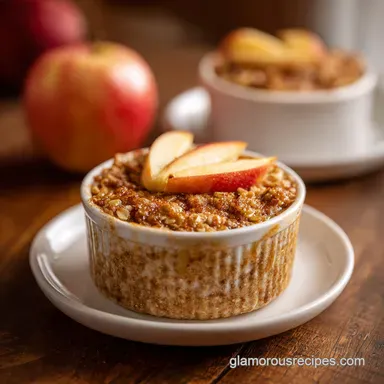 Apple Baked Oatmeal in 50 Minutes